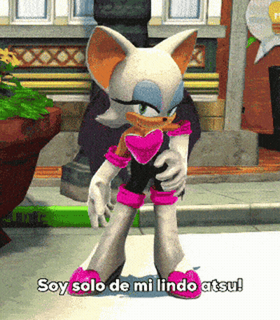 Cartoon Character Saying Soy Solo De Mi Lindo Atsu GIF