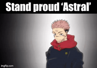 Cartoon Character Saying Stand Proud Astral GIF