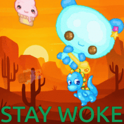 Cartoon Character Saying Stay Woke GIF