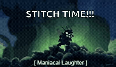 Cartoon Character Saying Stitch Time GIF