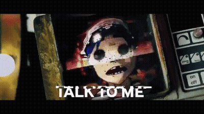 Cartoon Character Saying Talk To Me GIF