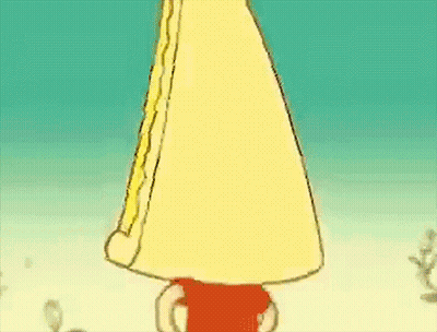 Cartoon Character Saying Thank You My Friends With Roses GIF