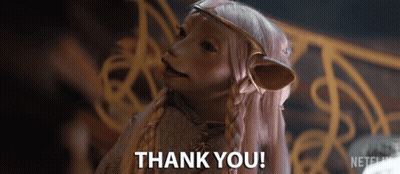 Cartoon Character Saying Thank You GIF