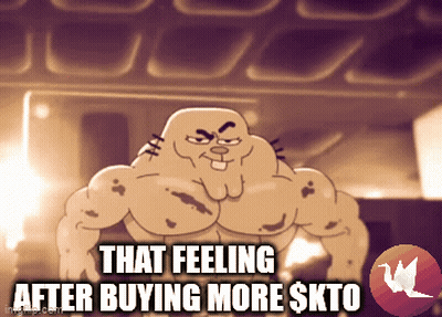 Cartoon Character Saying That Feeling After Buying More Skto GIF