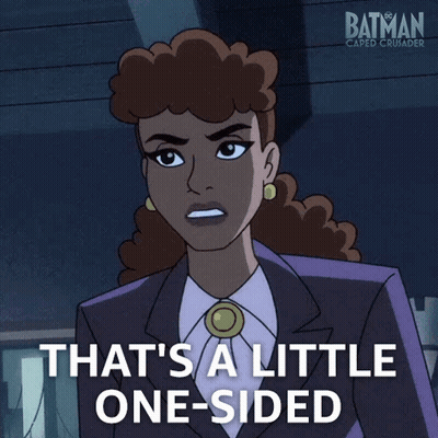 Cartoon Character Saying That's A Negative GIF