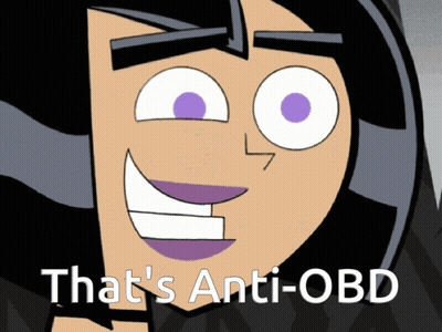 Cartoon Character Saying That's Anti-OBD GIF