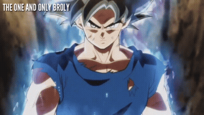 Cartoon Character Saying The One And Only Broly GIF