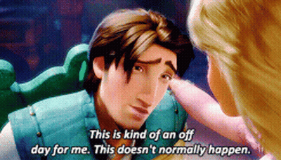 Cartoon Character Saying This Is Kind Of An Off Day For Me GIF