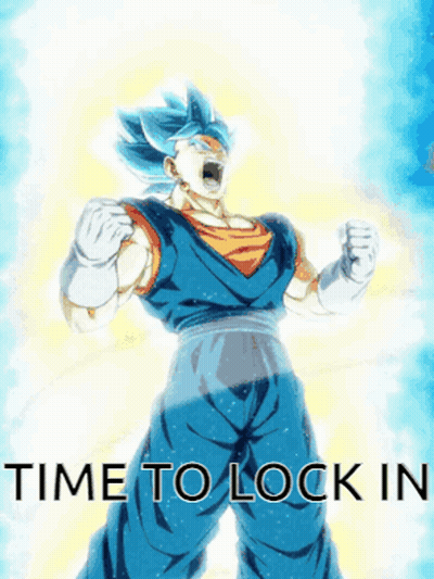 Cartoon Character Saying Time To Lock In GIF