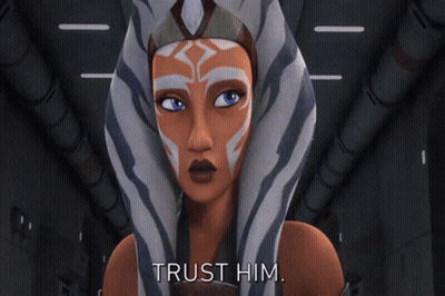 Cartoon Character Saying Trust Him With Turban GIF