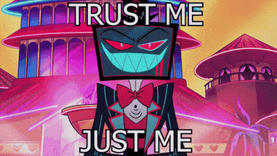 Cartoon Character Saying Trust Me Just Me GIF