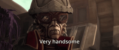 Cartoon Character Saying Very Handsome GIF