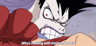 Cartoon Character Saying Who's Messing With Gastino-Sama GIF