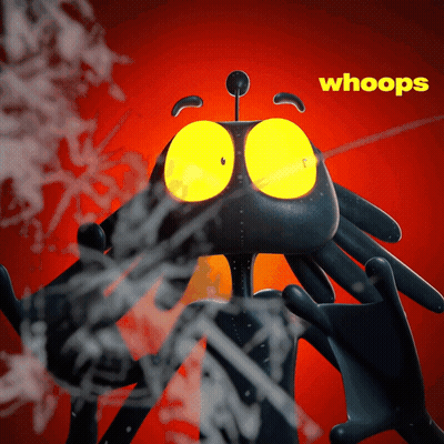 Cartoon Character Saying Whoops GIF