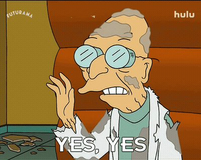 Cartoon Character Saying Yes Yes GIF