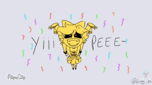 Cartoon Character Saying Yiiii Peee GIF