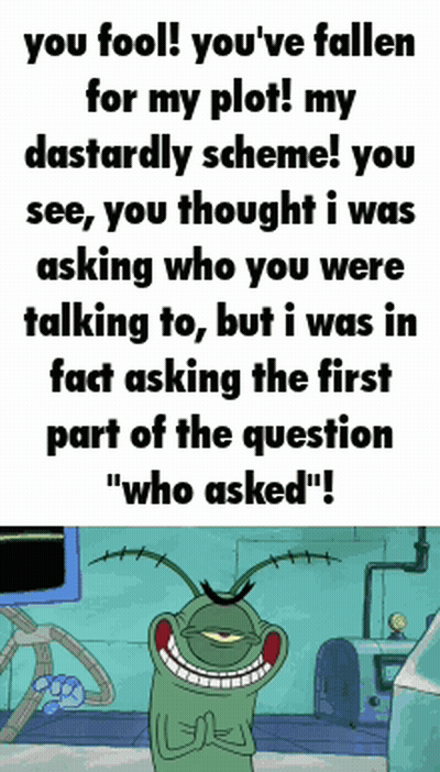 Cartoon Character Saying You Fool GIF