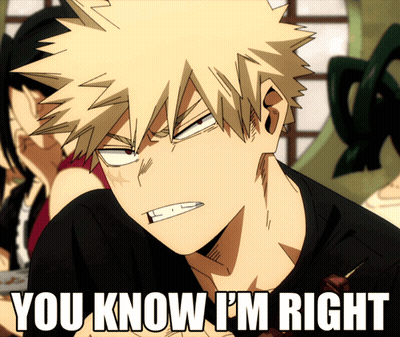 Cartoon Character Saying You Know I'm Right GIF