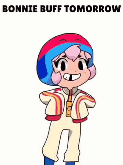 Cartoon Character Says Bonnie Buff Tomorrow In Store GIF