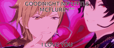 Cartoon Character Says Goodnight My Little Fat Melon Bread Baby Sweet Dreams GIF