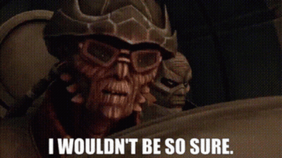 Cartoon Character Says I Wouldn't Be So Sure GIF