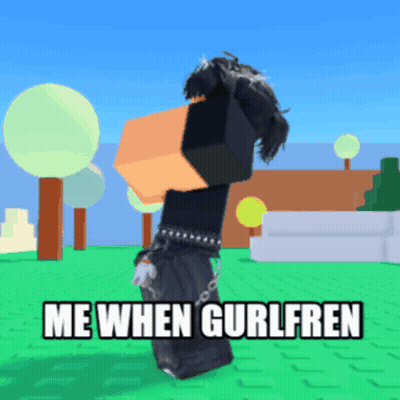 Cartoon Character Says Me When Gurlfren On Screen GIF