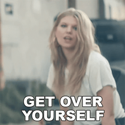 Cartoon Character Says Pull Yourself Together GIF