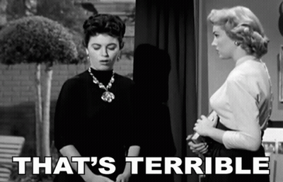 Cartoon Character Says That's Terrible GIF