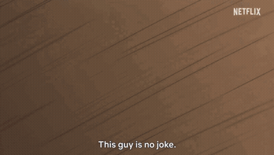 Cartoon Character Says This Guy Is No Joke GIF