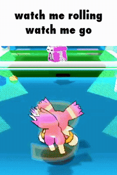 Cartoon Character Says Watch Me Rolling Watch Me Go GIF