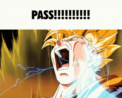 Cartoon Character Screaming Pass GIF