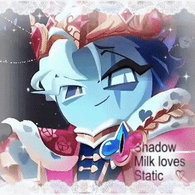 Cartoon Character Shadow Milk Loves Static GIF