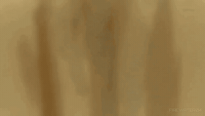 Personaje animado sombra en pared GIF