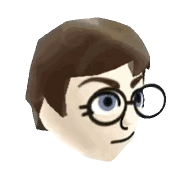 Cartoon Character Side Head Sticker