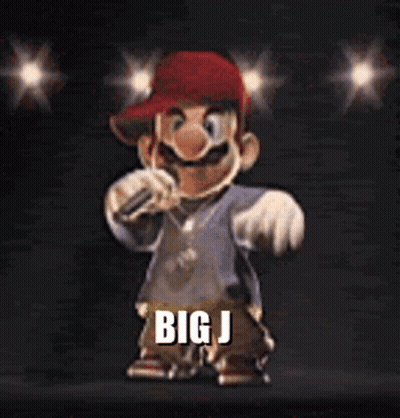 Cartoon Character Singing Into Microphone With Hat GIF
