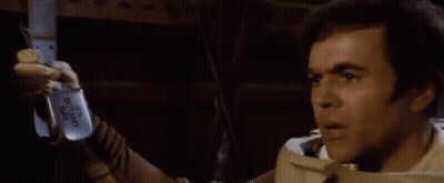 Cartoon Character Sitting At Table Saying Silence Please GIF