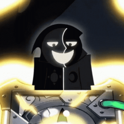 Cartoon Character Smiling At Camera GIF