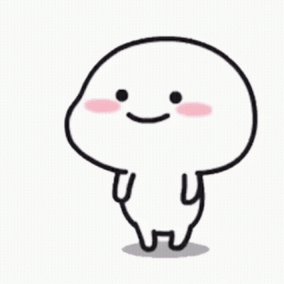 Cartoon Character Smiling Pink Cheek
