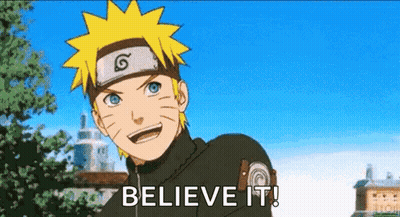 Cartoon Character Smiling Saying Believe It GIF