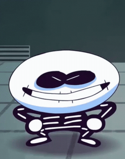 Cartoon Character Smiling Standing GIF