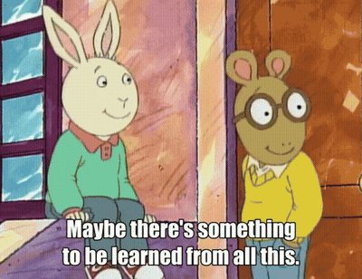 Cartoon Character Smiling With Headphones GIF