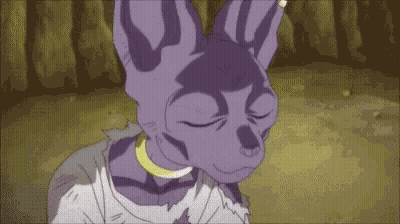 Cartoon Character Smoking Cigarette Add Beerus To Aba GIF
