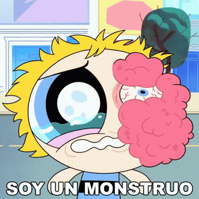 Cartoon Character Soy Un Monstruo