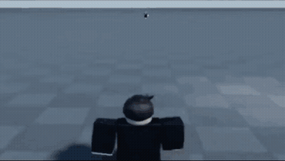 Cartoon Character Standing Before Explosion GIF