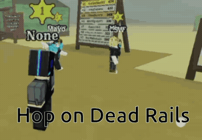 Cartoon Character Standing Before Hop Sign GIF
