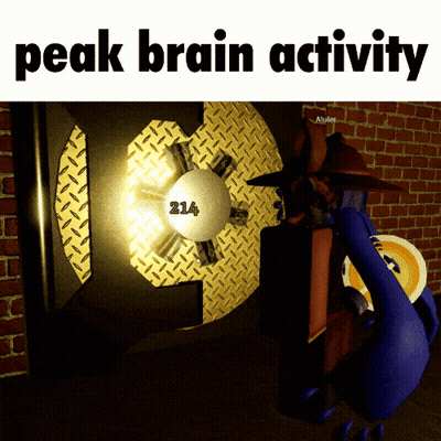 Cartoon Character Standing In Front Of Door 214 GIF