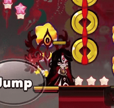 Cartoon Character Standing In Front Of Jump Sign GIF