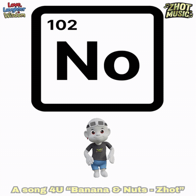 Cartoon Character Standing In Front Of No Sign GIF