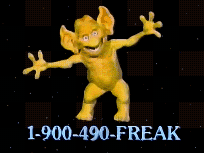 Cartoon Character Standing In Front Of Phone Number GIF