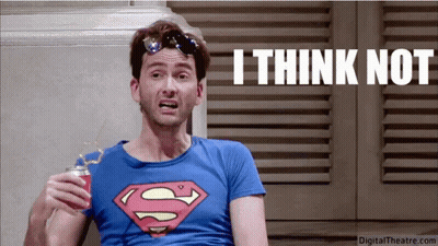 Cartoon Character Standing In Front Of Television GIF